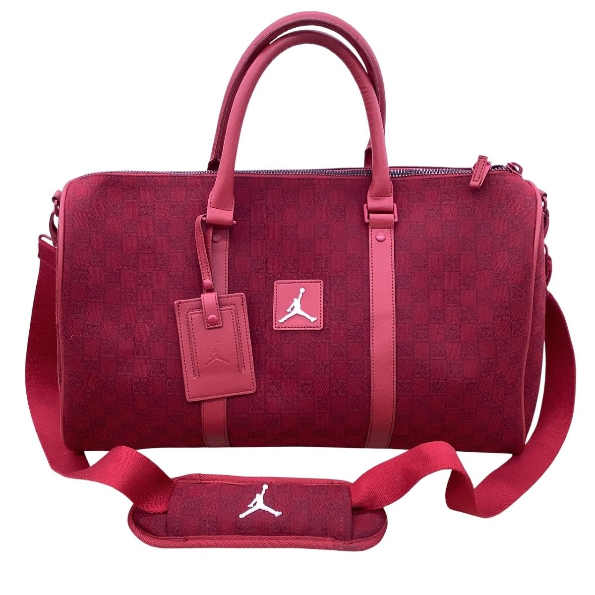 JORDAN ジョーダン ボストンバッグ バスケットボール レッド - メルカリ