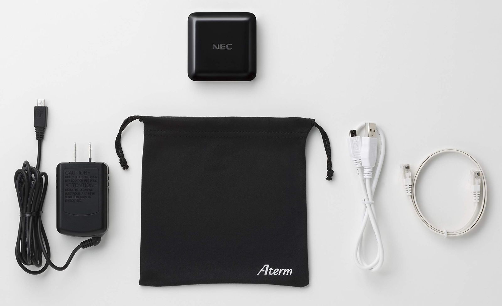  NEC AtermW 500 P ブラック PA-W P-B 有線LANルーター 有線LAN