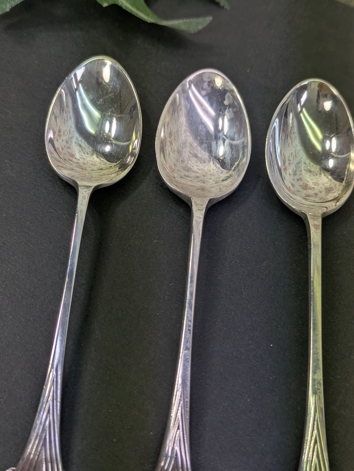 イギリス　ティースプーン　銀食器　銀製品　スターリング　シルバー　925 銀 スプーンセット 英国アンティーク シルバーティースプーン 6本