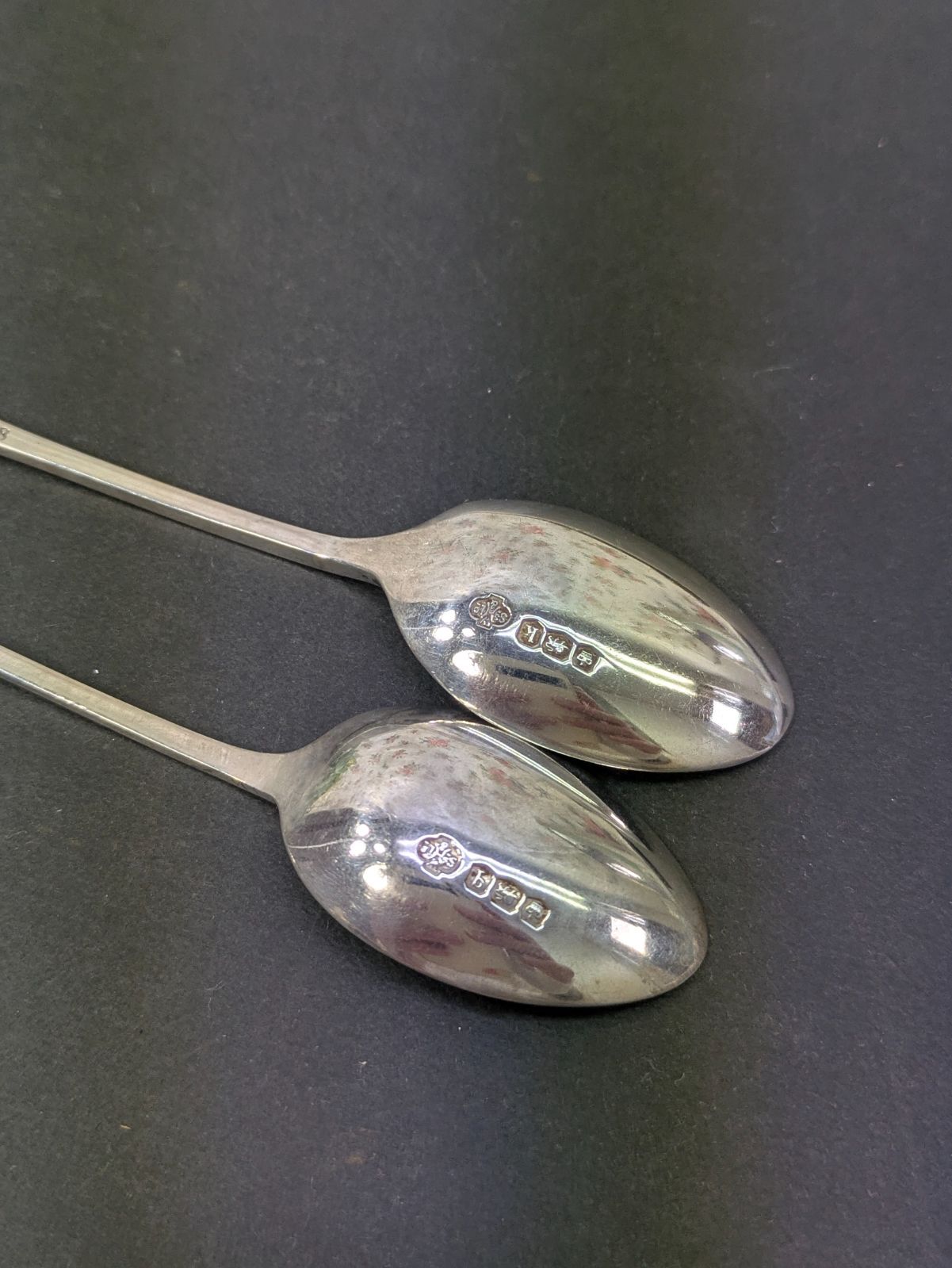 スターリングシルバー英国製アンティークティースプーン 925/1000 スターリングシルバー英国製アンティークティースプーン 925/1000