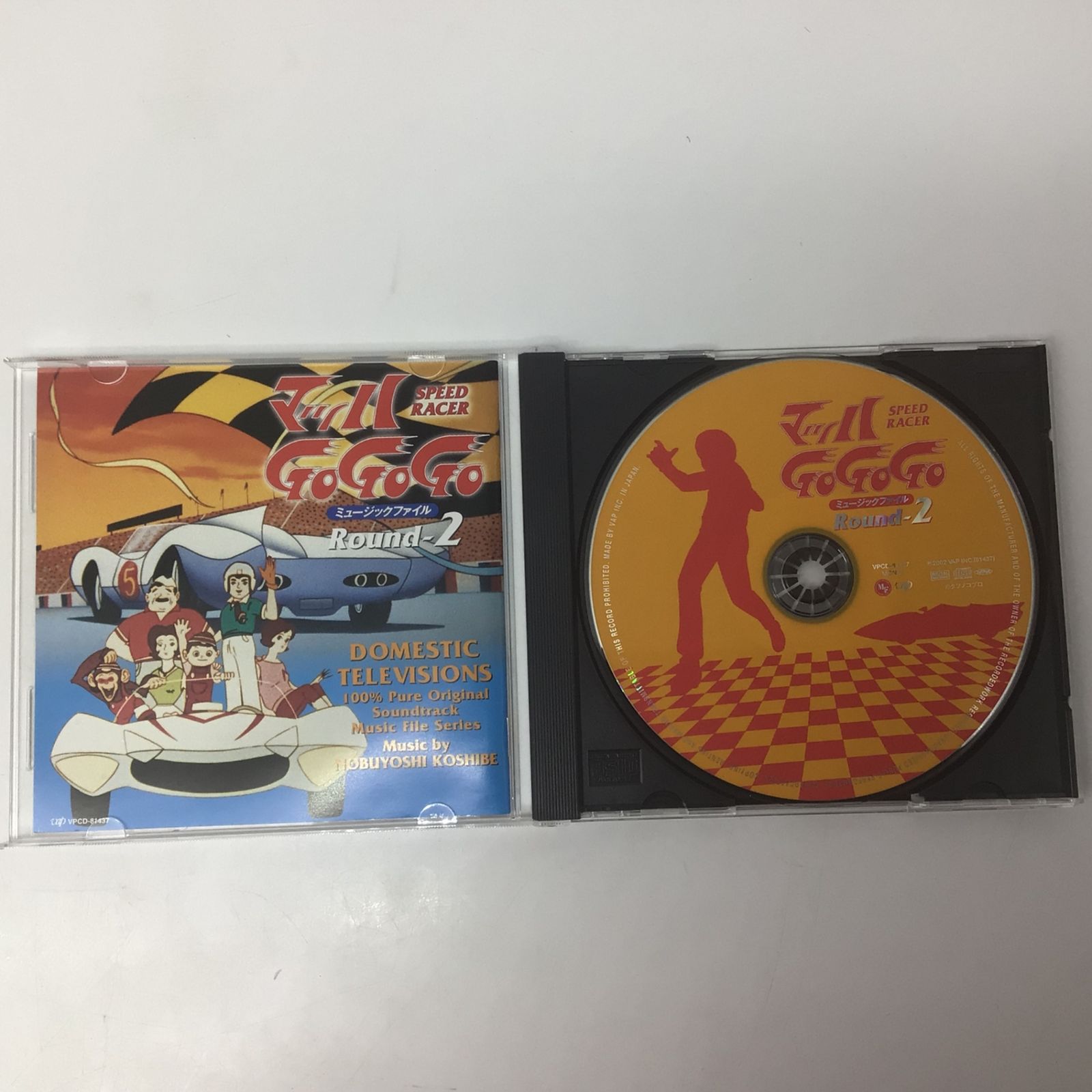 12433 【帯付き】マッハ Go Go Go ミュージックファイル Round 1・2 CD