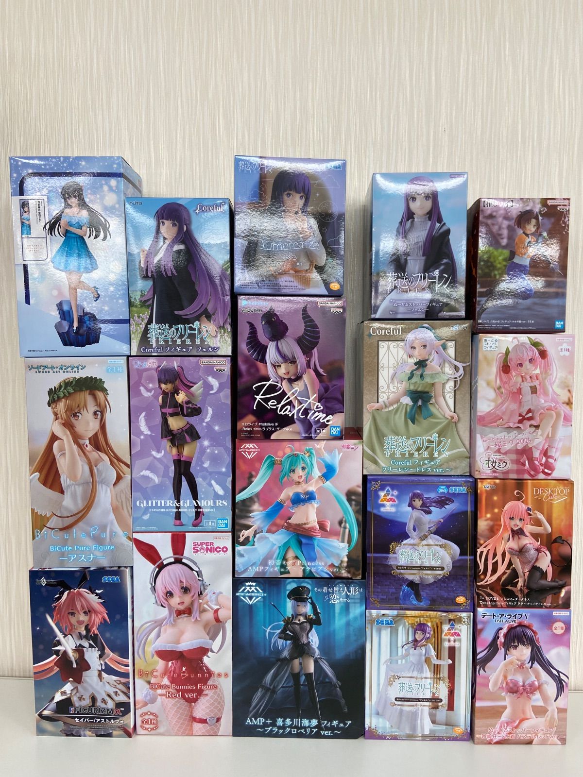 未開封 美少女 プライズ フィギュア まとめ 計18点 葬送のフリーレン