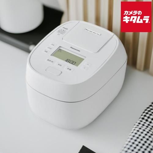 パナソニック 可変圧力ＩＨジャー炊飯器 おどり炊き SR-N 510 D-W ホワイト 5.5合炊
