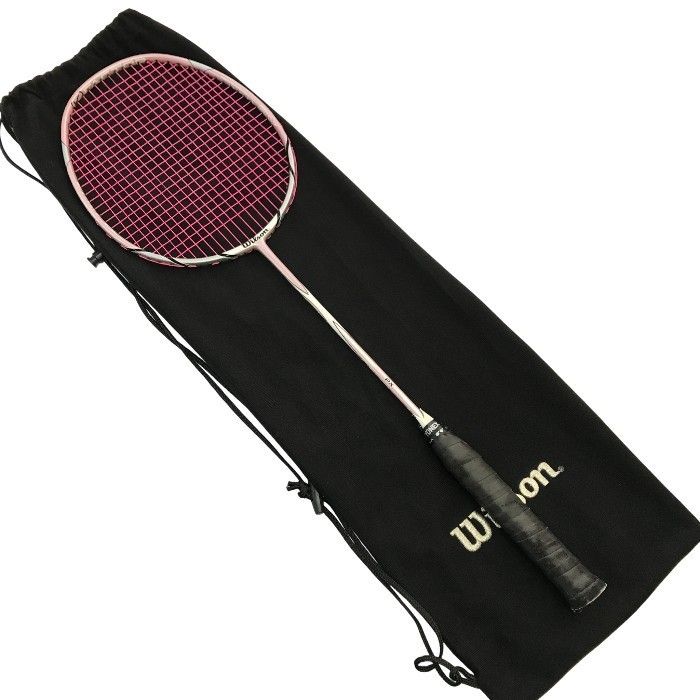 Wilson ウィルソン バドミントン ラケット (K)AROPHITE BLACK ピンク