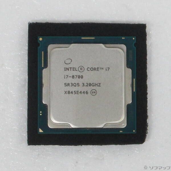 CPU Intel Core i7 8700 中古品×２個 中古品〕 Core i7 8700 〔3.2GHz／LGA 1151〕【377】 - メルカリ