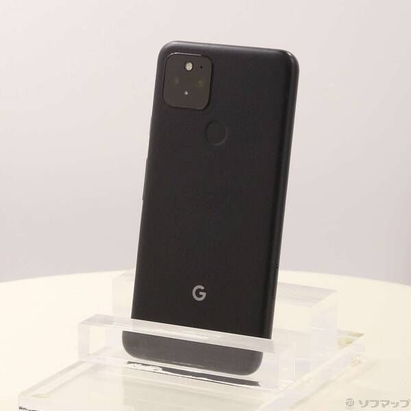 中古品〕 Google Pixel 5 128GB ジャストブラック G5NZ6 SoftBank【262