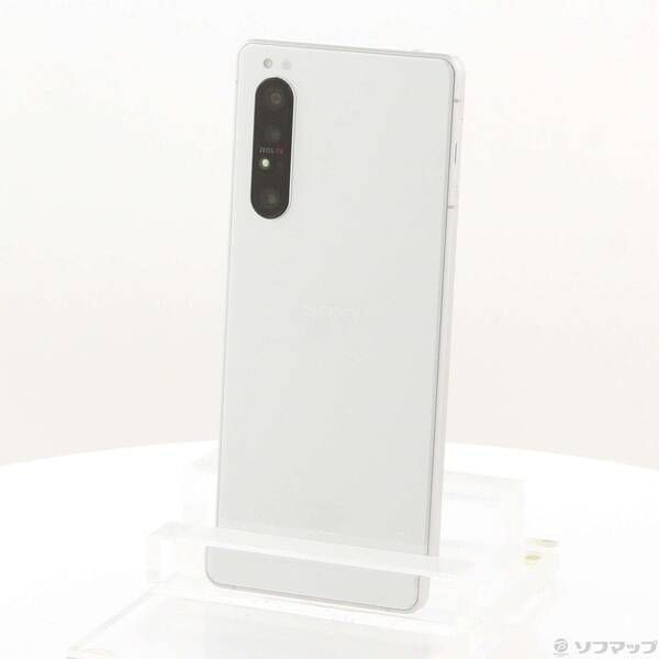 Xperia エクスペリア SO-51A 128G ホワイト SIMロック解除 中古品〕 Xperia 1 II 128GB ホワイト SO-51A docomoロック解除SIM