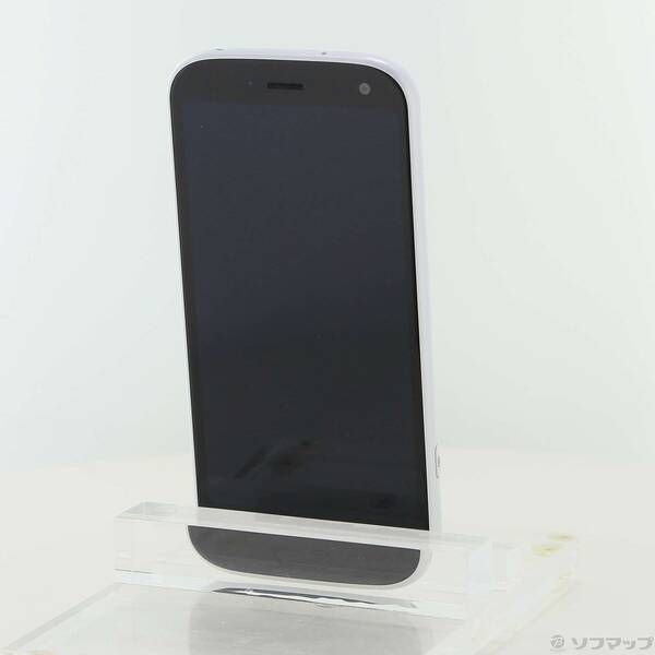 中古品〕 らくらくスマートフォン 64GB ホワイト F-52B docomo SIM