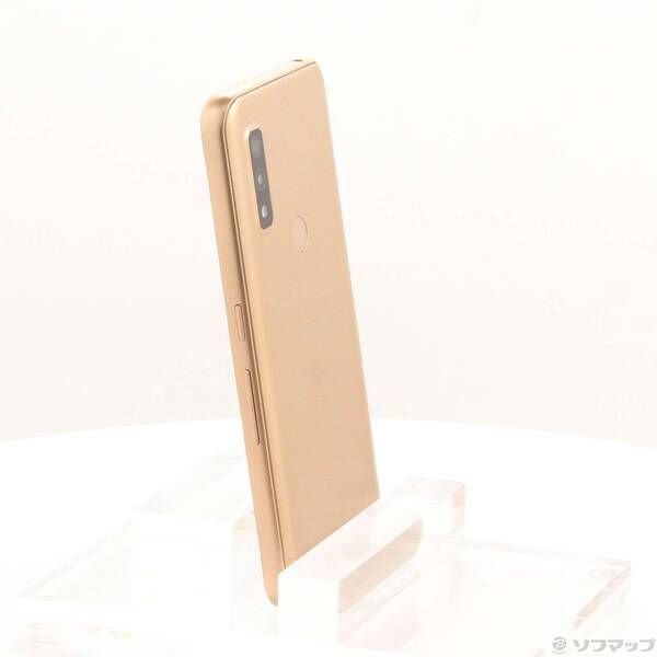 中古品〕 arrows We 64GB ローズゴールド FCG01 au SIMフリー【377