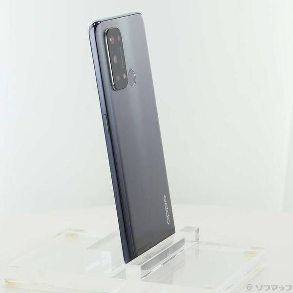 中古品〕 OPPO Reno5 A 128GB シルバーブラック CPH2199 楽天 SIM