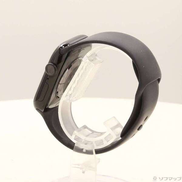 〔 品〕 Apple Watch Series 10 GPS 46 mm ジェットブラックアルミニウムケース ブラックスポーツバンド 371