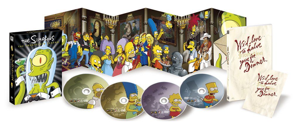 ディスカウント ザ・シンプソンズ シーズン14 DVDコレクターズBOX