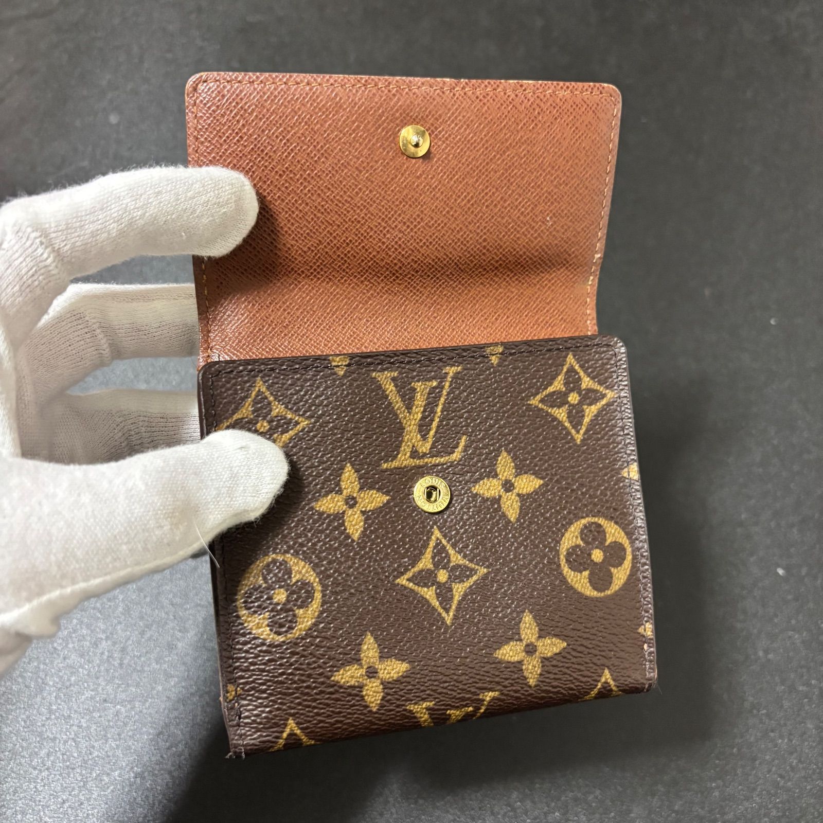 鑑定済み ルイヴィトン ポルトモネ カルトクレディ エリーズ ミニ 小型