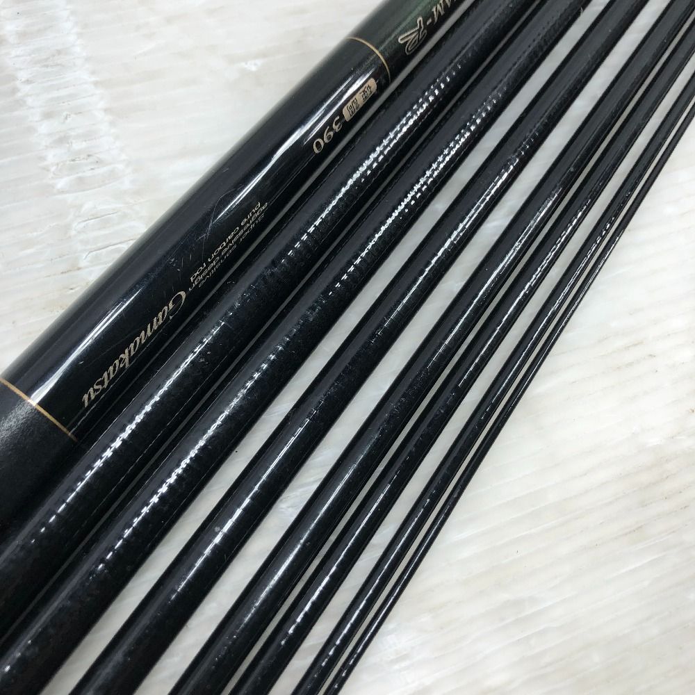 ΣΣgamakatu ガマカツ 渓流竿 がま渓流 マルチストリーム-R 硬調390