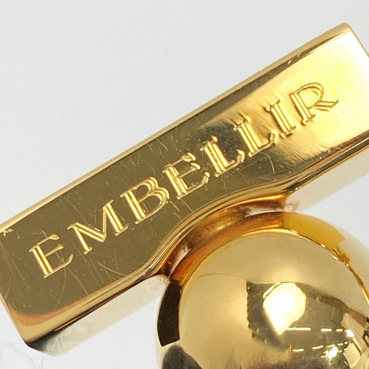 HERMES エルメス L HOMME PEUT LA TERRE カデナチャーム ゴールド GP 2001年 吸湿性 ハイウエスト