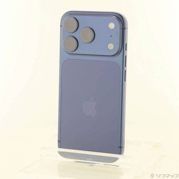 【新古品】Apple アップル iPhone 17 Pro 256GB ディープブルー MG874J/A eSIM SIMフリー 中古品〕 iPhone17 Pro 256GB ディープブルー MG874J／A SIMフリー