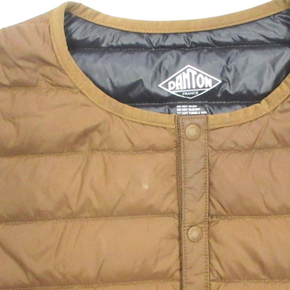 美品 DANTON ダントン インナー ダウン ベスト ジャケット ブルゾン