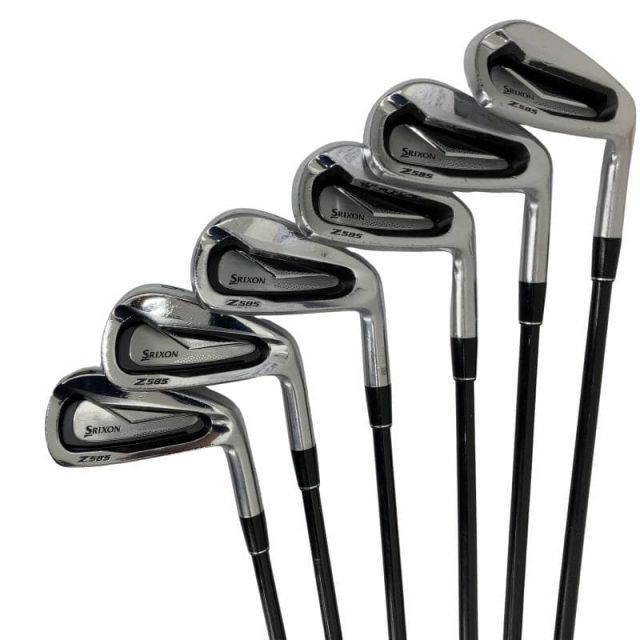 お買い得品！【中古ゴルフクラブ】(6本セット)ダンロップ スリクソン(SRIXON) Z-585 アイアン Miyazaki Mahana 5〜9.P【14日間返品OK】 中古】 ダンロップ SRIXON Z585 6S アイアンセット IR Miyazaki Mahana