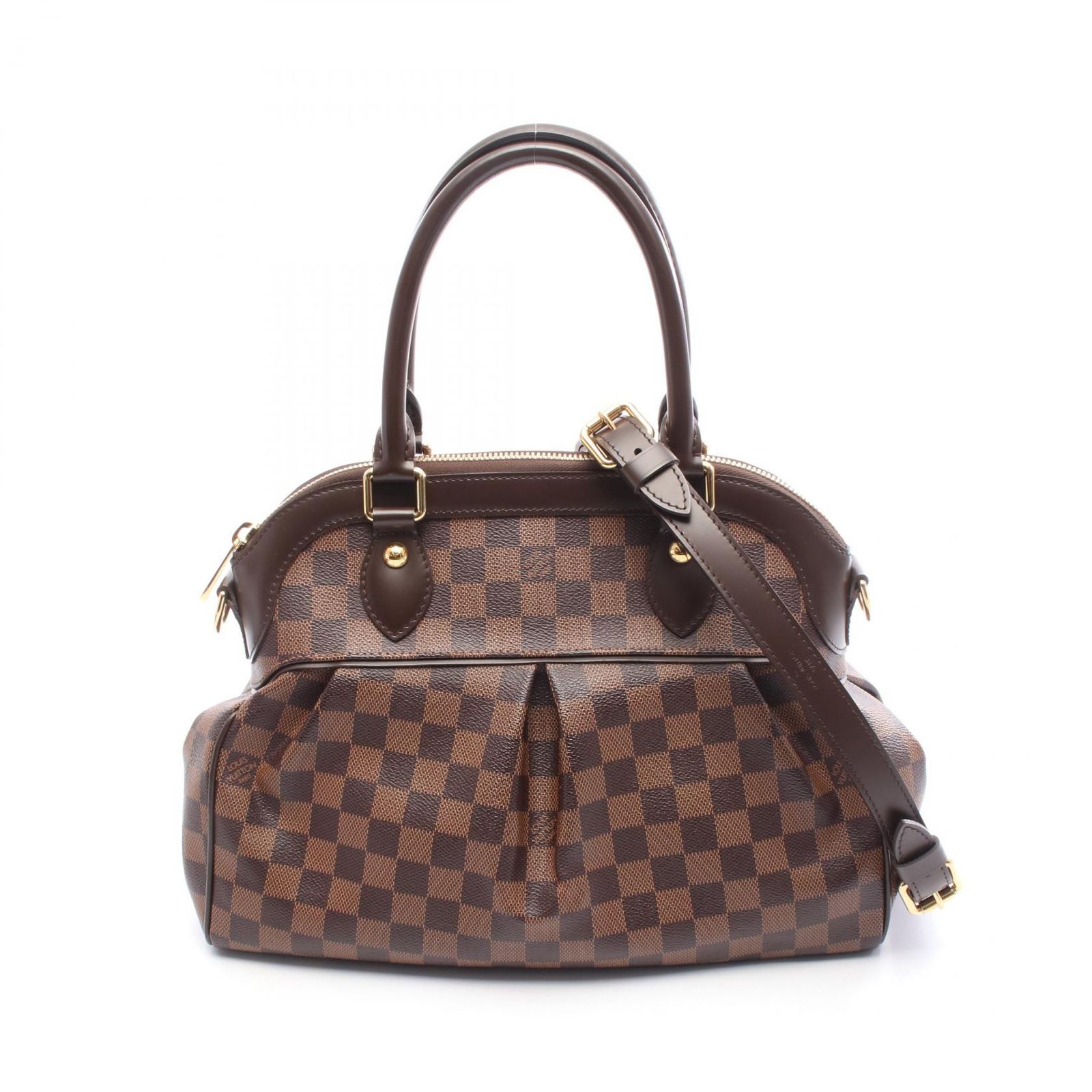 ルイ ヴィトン LOUIS VUITTON ハンドバッグ トレヴィPM N 51997 PVCコーティングキャンバス レザー レディース A