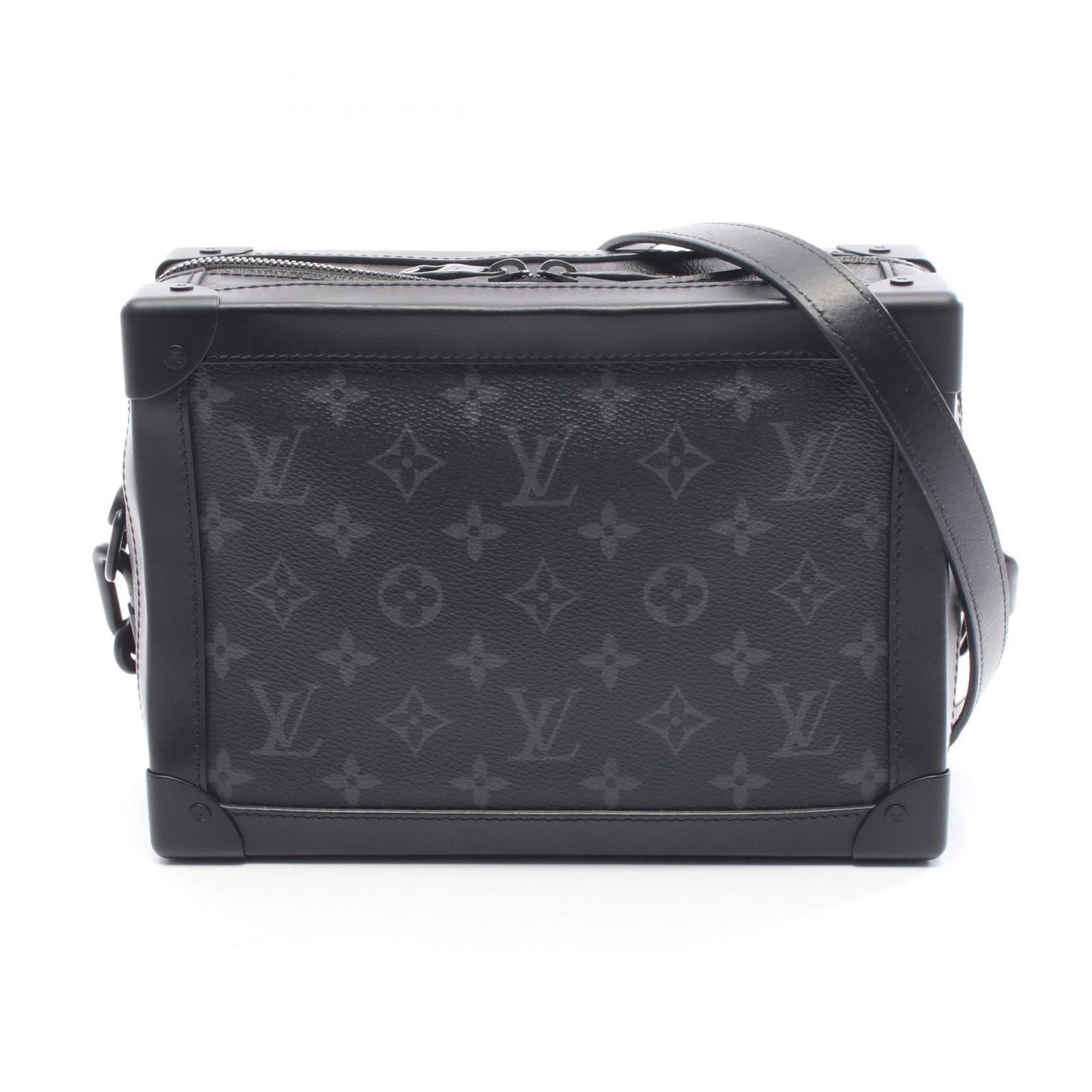 ルイ ヴィトン LOUIS VUITTON ショルダーバッグ ソフトトランク M 44730 PVCコーティングキャンバス レザー メンズ A