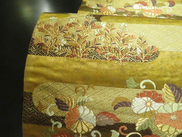 a 2511-21 袋帯 正絹 着物袋