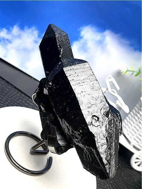 AAA級【魔除け】◇天然モリオン(黒水晶）クラスターB88C6/106C22C