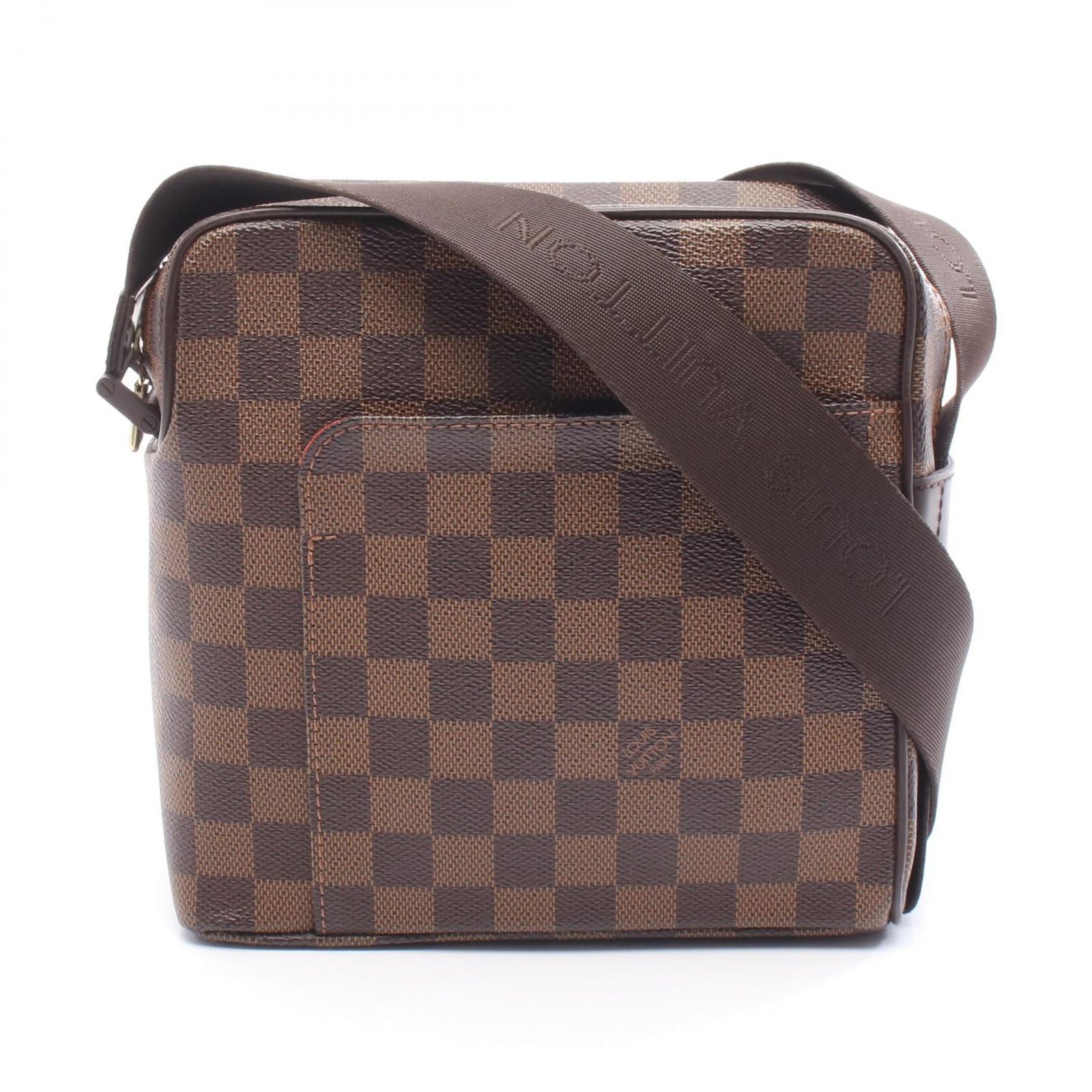 ルイ ヴィトン LOUIS VUITTON ショルダーバッグ オラフPM N 41442 PVCコーティングキャンバス レザー レディース B