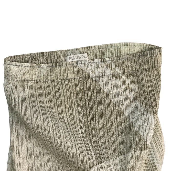 イッセイミヤケ プリーツ 変形 ロングスカート レース サイズ2 M ベージュ 中古・古着通販】ISSEY MIYAKE (イッセイミヤケ) ロングスカート