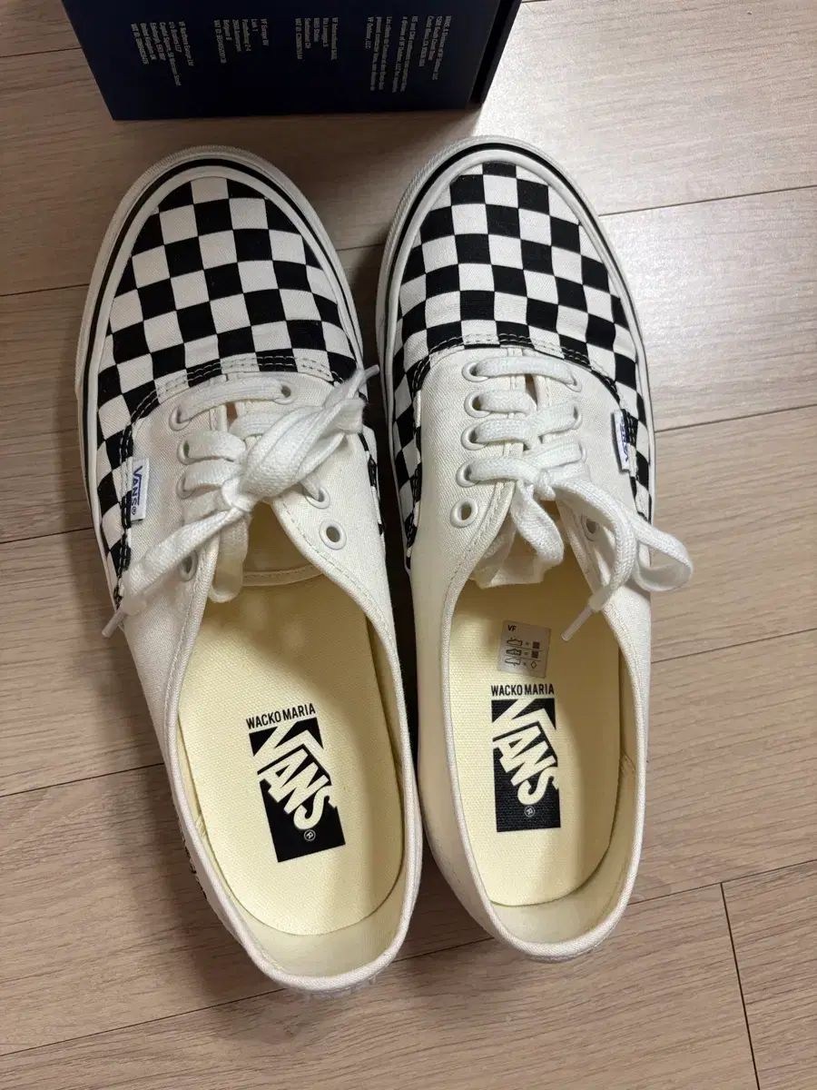  ワコマリア x ヴァンズ アセンティック 44 チェッカーボード 280 スニーカー 靴