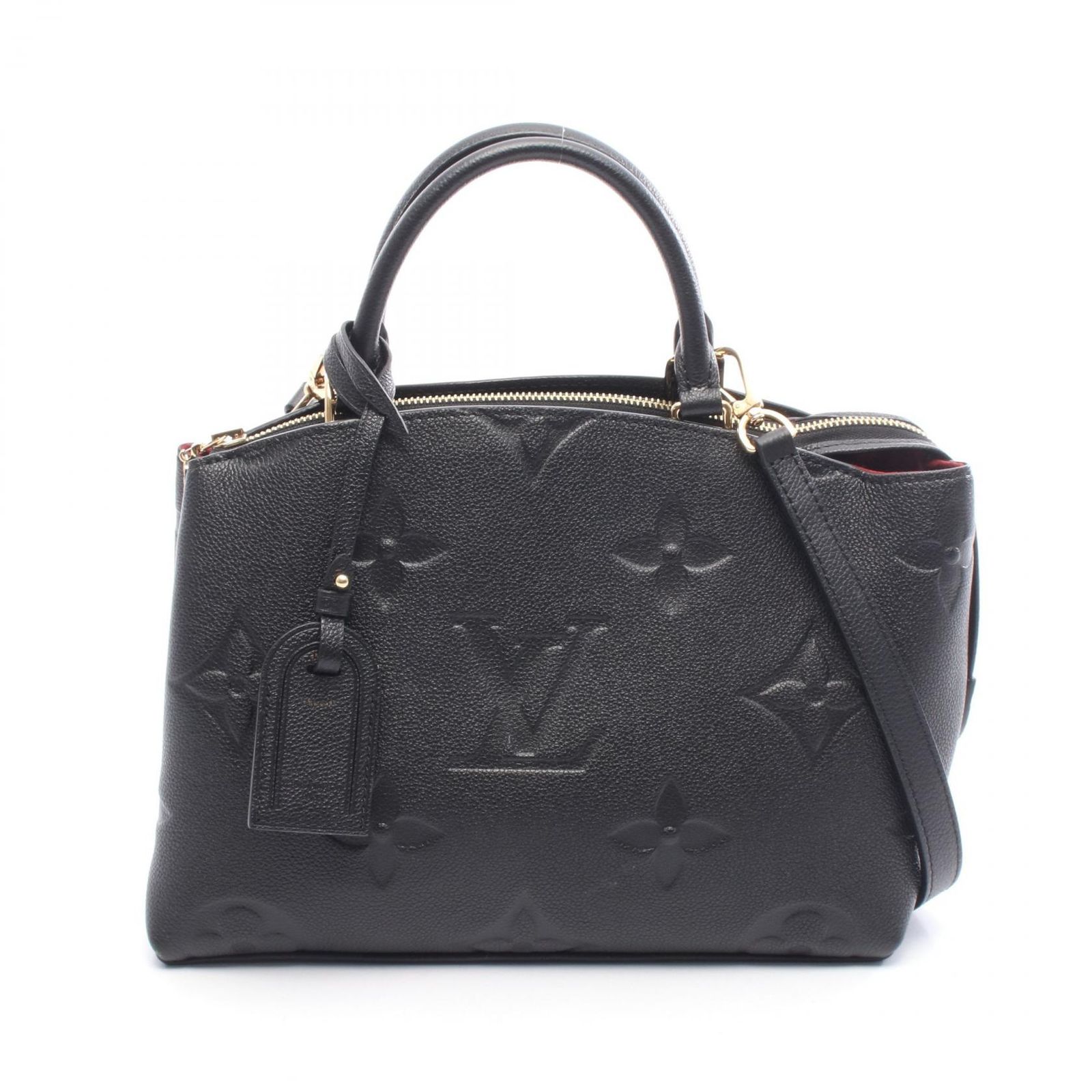 ルイ ヴィトン LOUIS VUITTON ハンドバッグ プティ パレPM M 58916 ノワール レザー パレ レディース A