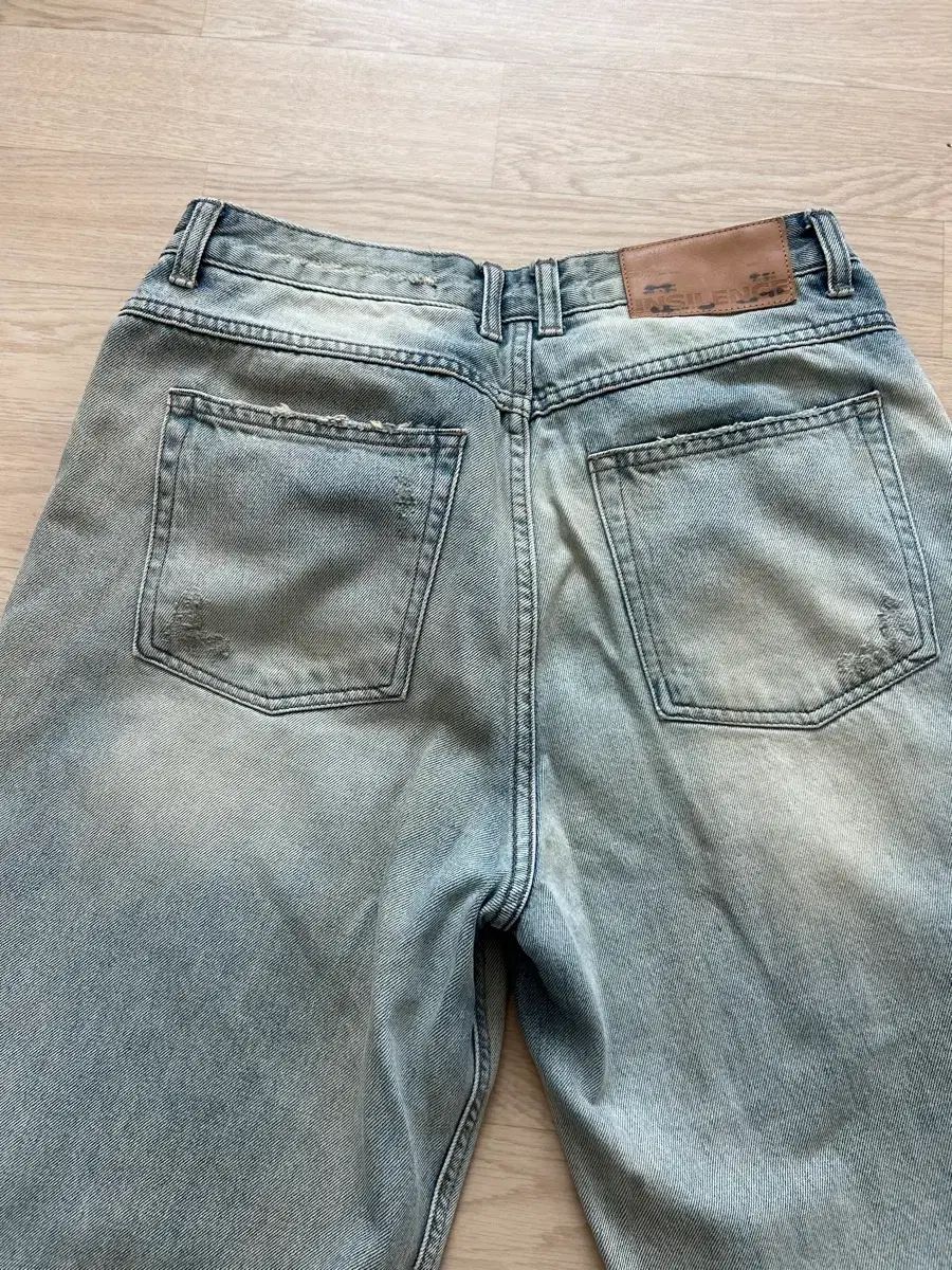 ウィメンズ ロー ウェスト ワイド ジーン 2 WASHED