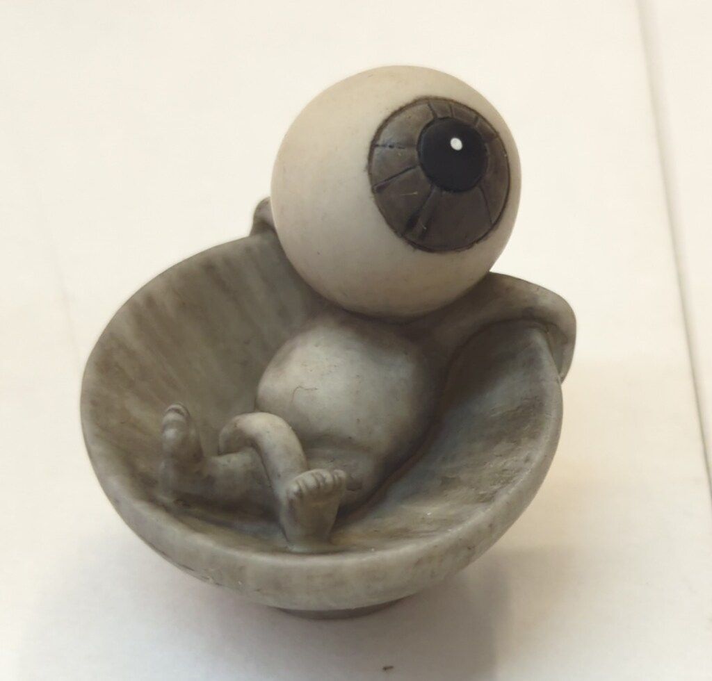 妖怪舎 妖怪フィギュアコレクション 水木しげる 目玉おやじII モノクロ