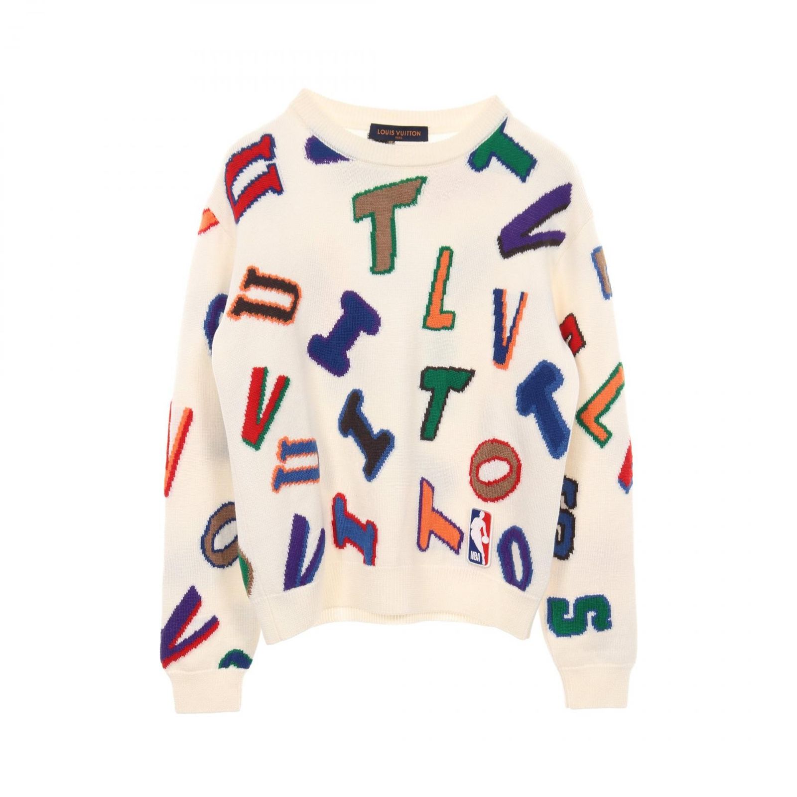 ルイ ヴィトン LOUIS VUITTON ニット × NBA ウール メンズ A