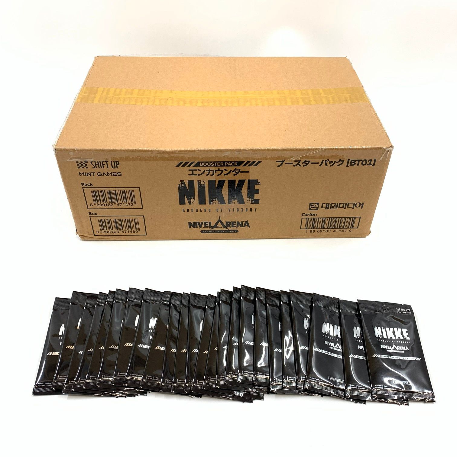 プロモ付 勝利の女神 NIKKE NIVEL ARENA BT 01 エンカウンター カートン 日本語版 080-251123-KO-03-fur