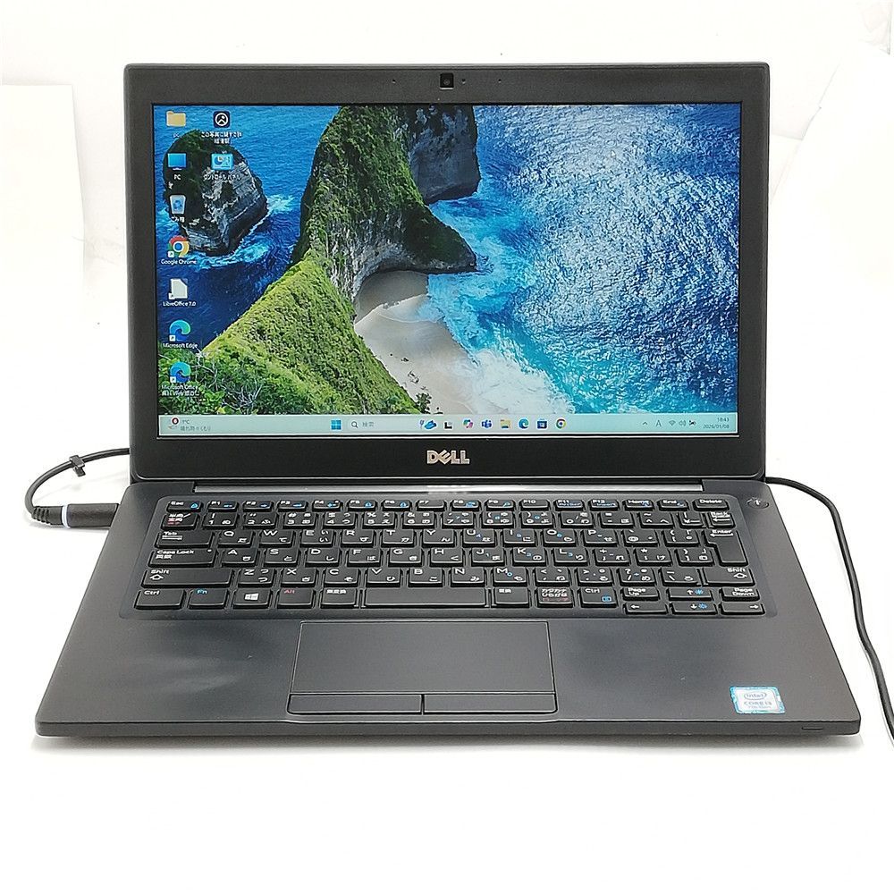 高速SSD搭載 Wi-Fi有 デル ノートパソコン Latitude 7280 Core i 3 無線LAN Bluetooth カメラ Windows 11 Office済 即使用