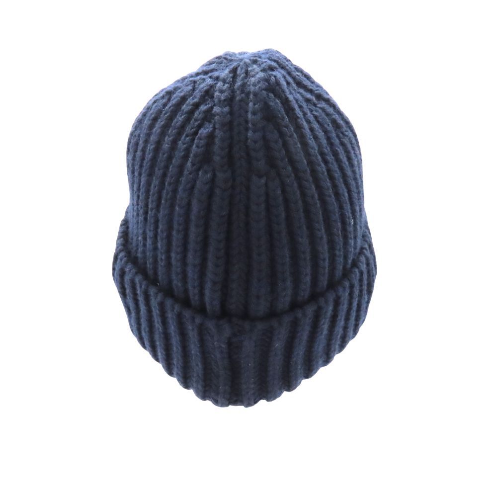 PRADA ウールビーニー ネイビー プラダ PRADA PRADA プラダ CAPPELLO ウール ニット帽 （ネイビー