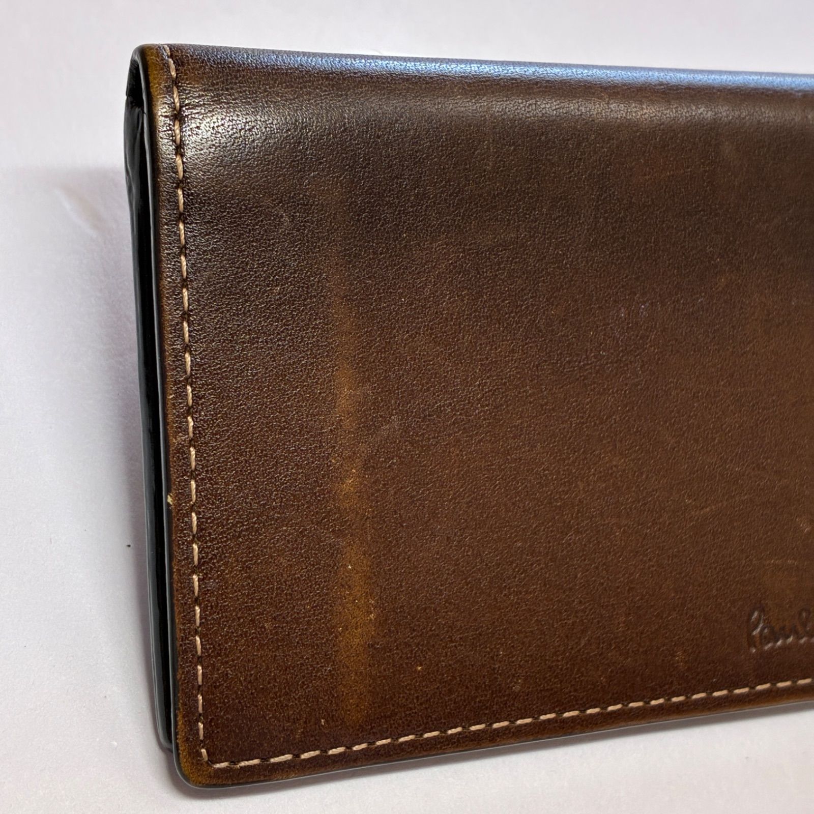 PAUL SMITH/ポールスミス/カードケース/カード入れ/レザー/ブラウン