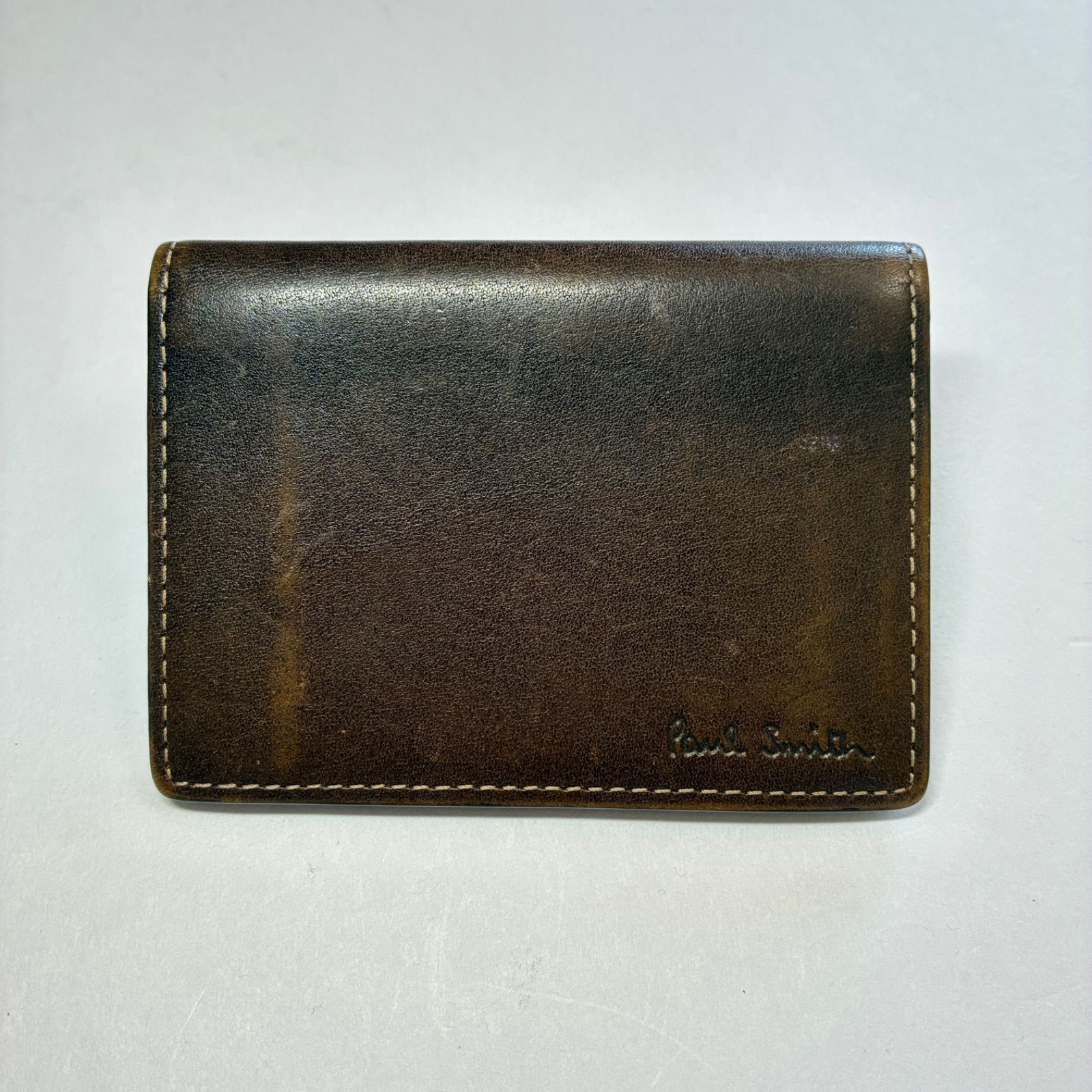 PAUL SMITH/ポールスミス/カードケース/カード入れ/レザー/ブラウン