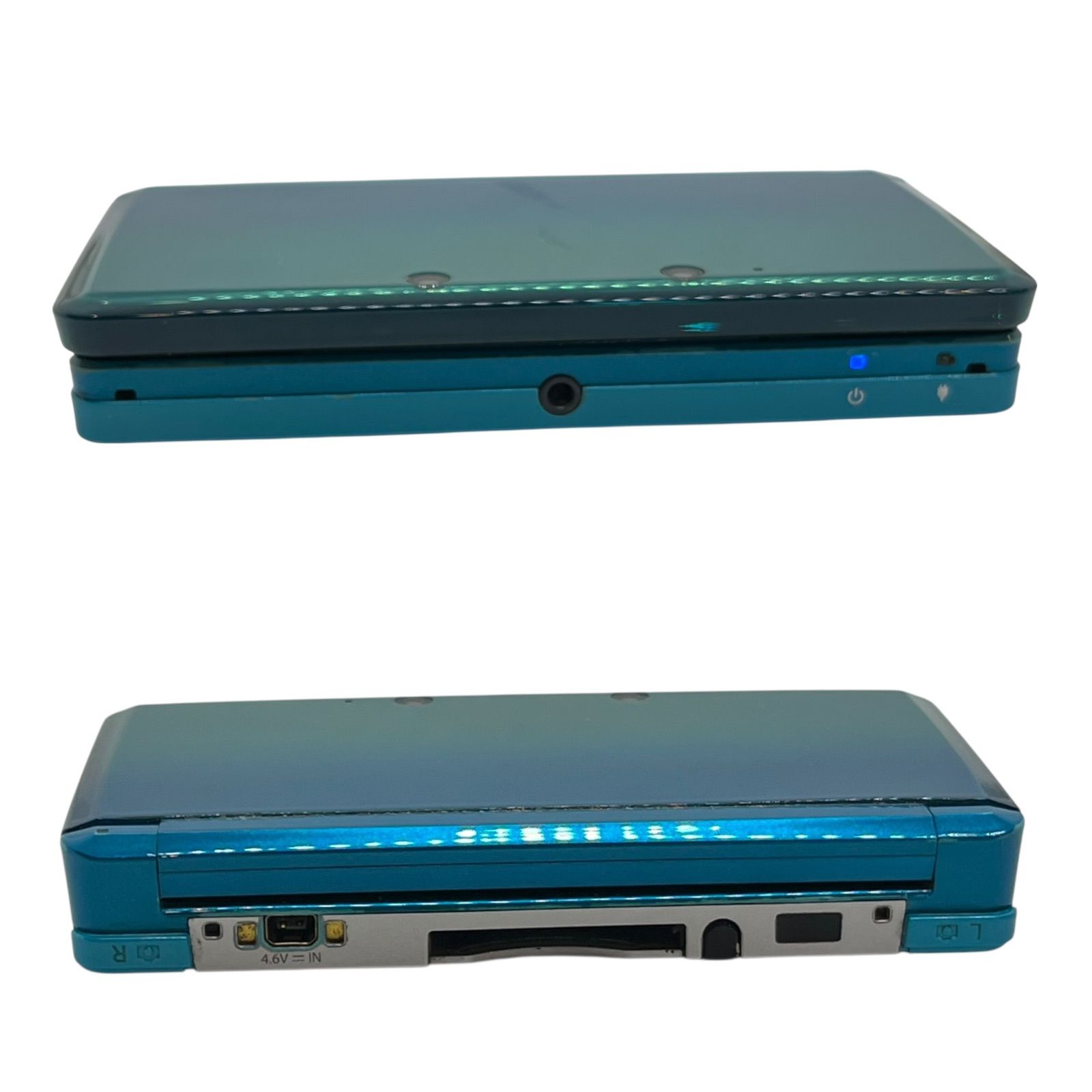  管2601 20 通電 済 任天堂 Nintendo 3 DS 本体 CTR 001 アクアブルー D 充電器付き 携帯ゲーム機 ニンテンドー3 本体(3DS) ニンテンドー3DS/2DS