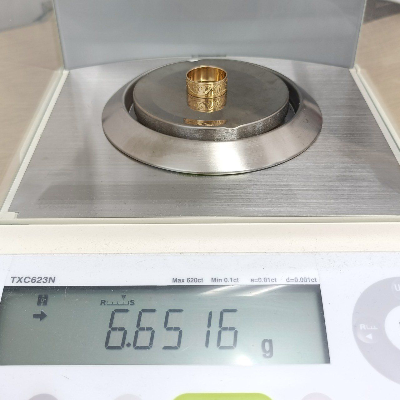  18金 K 18 造幣局 彫金リング 6.65ｇ 20号 E 56 リング 指輪 アクセサリー