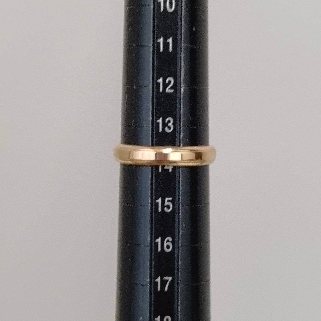  18金 K 18 男女兼用 造幣局 セイコージュエリー 平打ちリング 3.43ｇ 14号 E 58 リング 指輪 アクセサリー