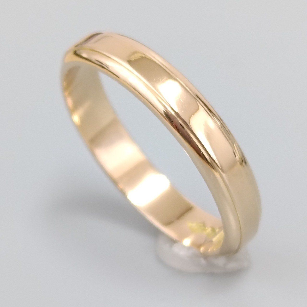 18金 K 18 男女兼用 造幣局 セイコージュエリー 平打ちリング 3.43ｇ 14号 E 58