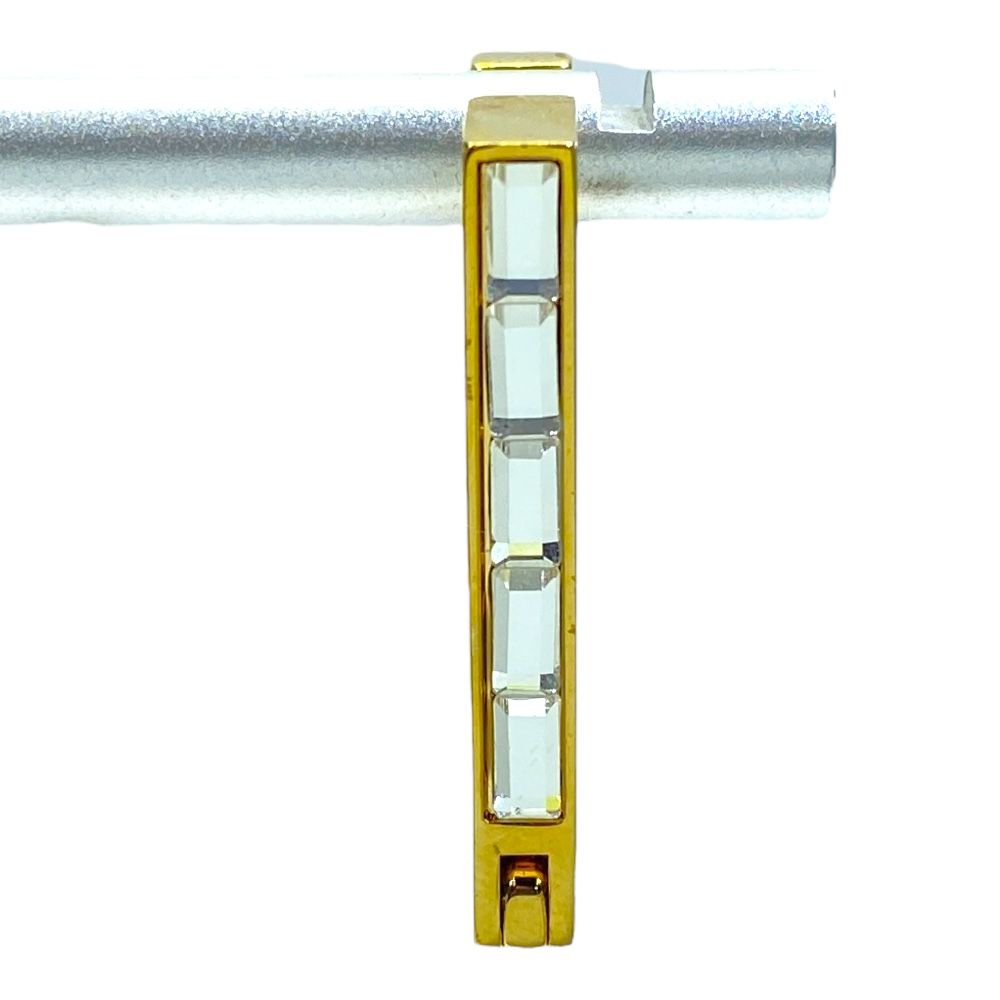 フェンディ FFロゴ ラインストーン ピアス ジュエリー アクセサリー