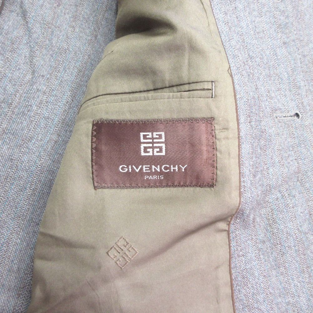 ヴィンテージ ユーズド 古着 ジバンシー テーラードジャケット レーヨン シルク ヴィンテージ ユーズド 古着 ジバンシー テーラードジャケット