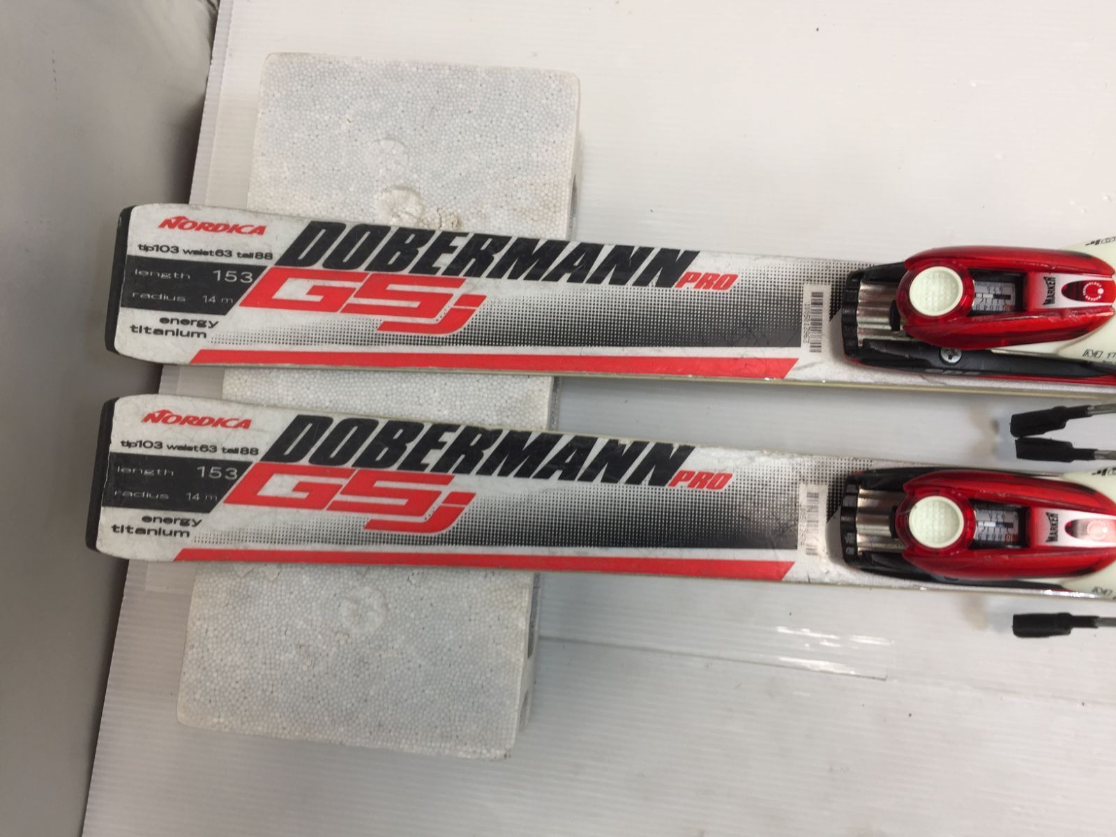 ◇メンテ済◇ スキー NORDICA DOBERMANN PRO GSj 153 cm + MARKER