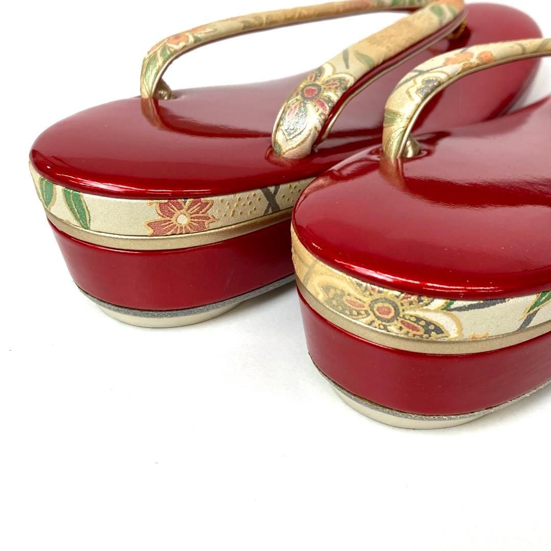  着物と帯 時流 Z 241100 y◆ 草履◆東京芝山 芯 半月ペラ付き 草履 和装履物