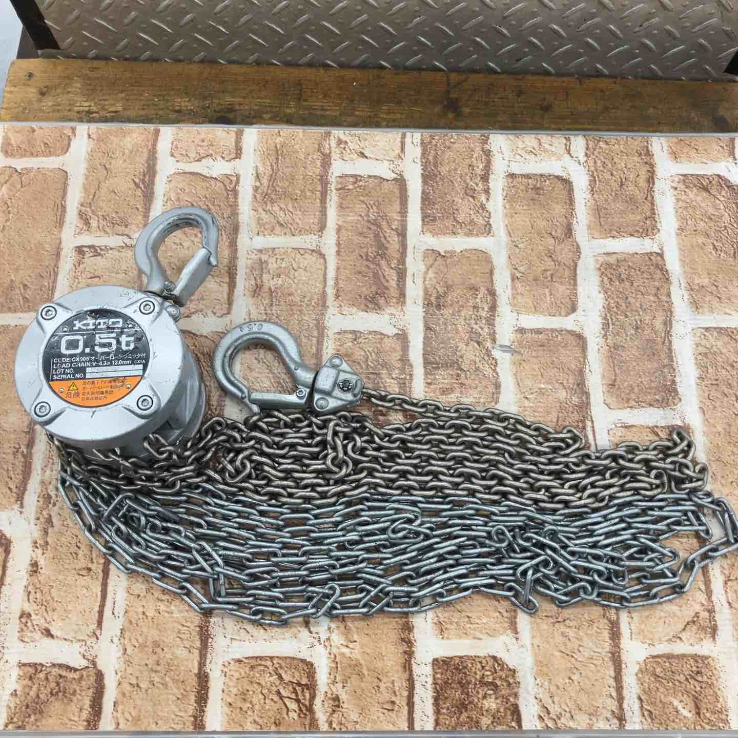 KITO キトー チェーンブロック CX 005 1 A