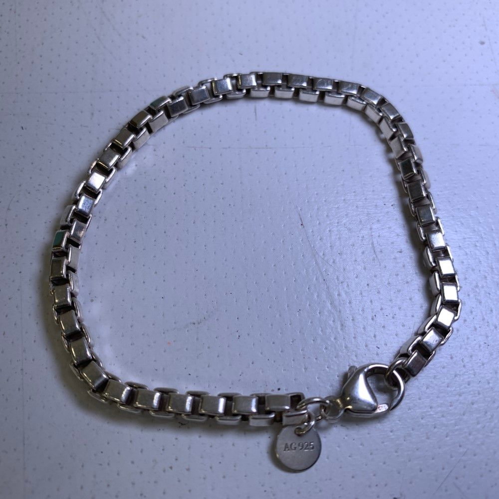 【美品】Tiffany & Co. ベネチアン ブレスレット 07w6976 ティファニー/TIFFANY＆Co./ヴィンテージ/vintage/Venetian