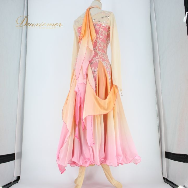 社交ダンス 衣装 スタンダード ドレス ワンピース パーティドレス