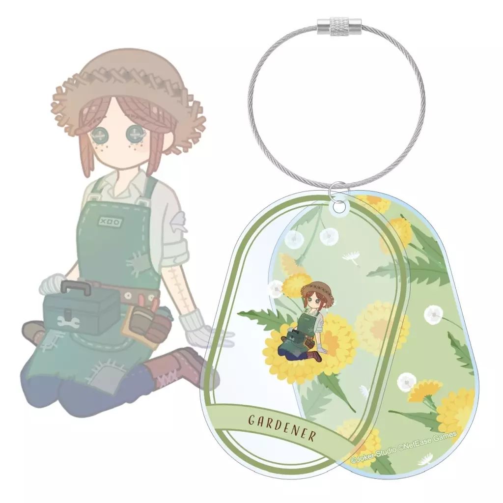第五人格　TSUTAYA コラボ　アクリルスタンドキーホルダー　庭師 エマ 第五人格 TSUTAYA コラボ アクリルスタンドキーホルダー 庭師 エマ